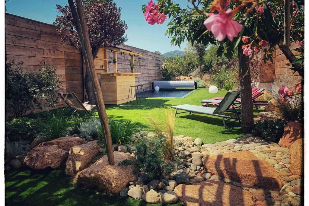 Villa Vita, Piscine Privee Chauffee & Jacuzzi Privatif, 5Mn Des Plages Porto-Vecchio  Exteriér fotografie